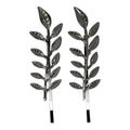 SOHO Leaf haarclip - Zilver - | Fashiongirl