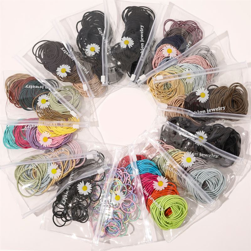 SOHO Liana Hair elastics - Pastel - Hair Accessories | Fashiongirl