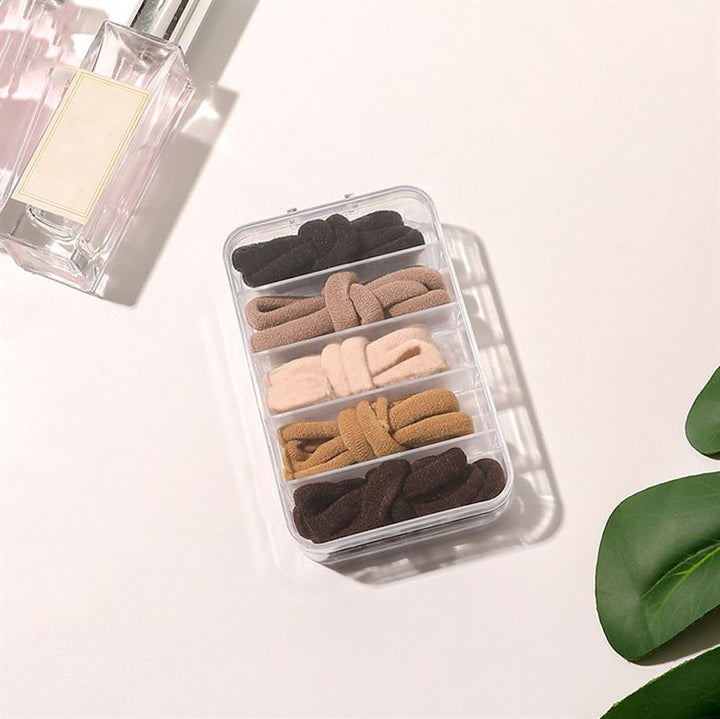 SOHO Linen Hair elastics - Mix - Hair Accessories | Fashiongirl