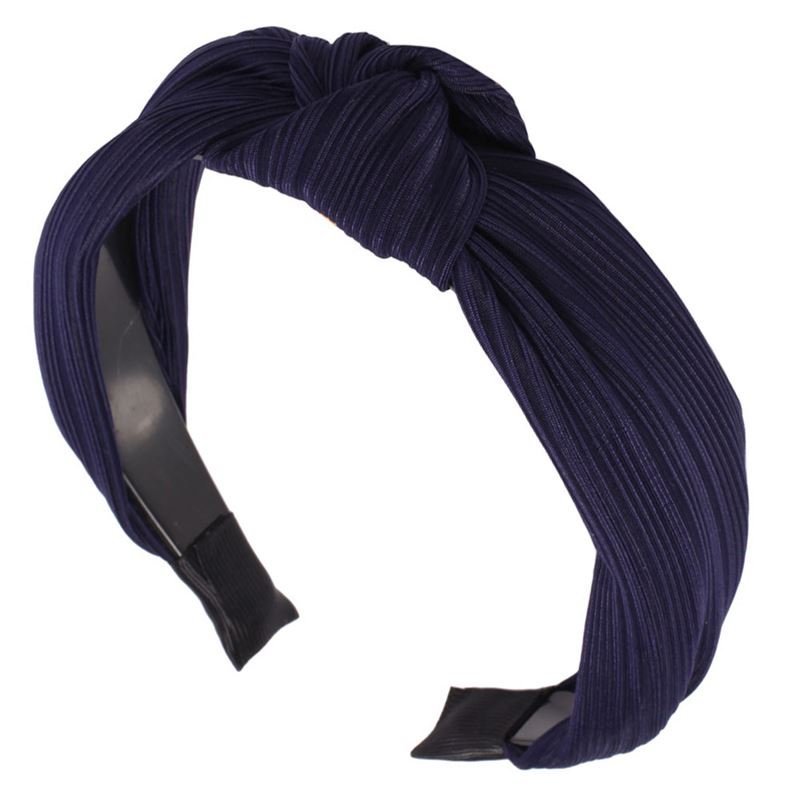 SOHO Lisa Headband, navy blue - Hair Accessories