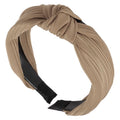 SOHO Lisa-hoofdband, zandkleurig - Haaraccessoires