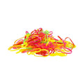 SOHO Liva Snag Free Haarelastiekjes, 300 stuks - Neon - Haaraccessoires | Fashiongirl