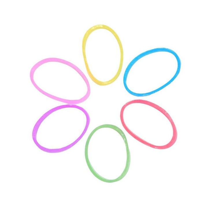 SOHO Liva Snag Free Hair elastics, 300 pcs - Pastel - Hair Accessories | Fashiongirl
