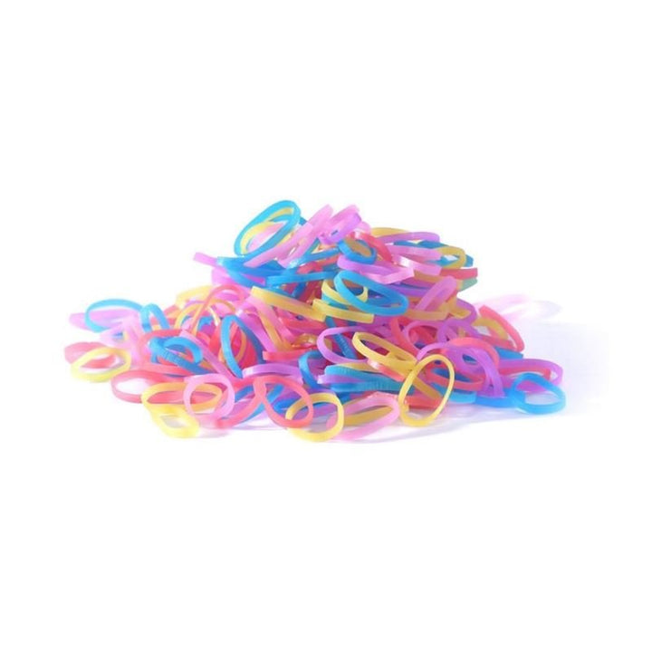 SOHO Liva Snag Free Hair elastics, 300 pcs - Pastel - Hair Accessories | Fashiongirl
