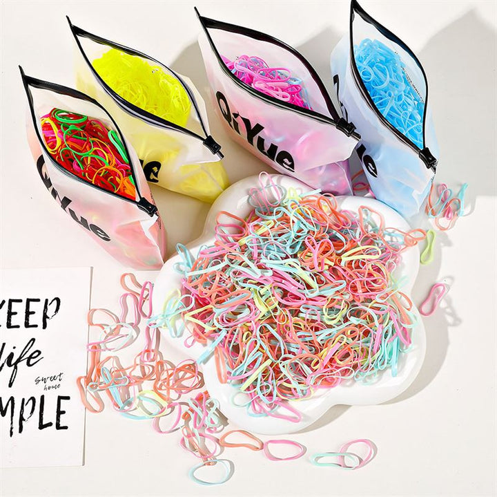 SOHO Liva Snag Free Hair elastics, 500 pcs - Dream - Hair Accessories | Fashiongirl