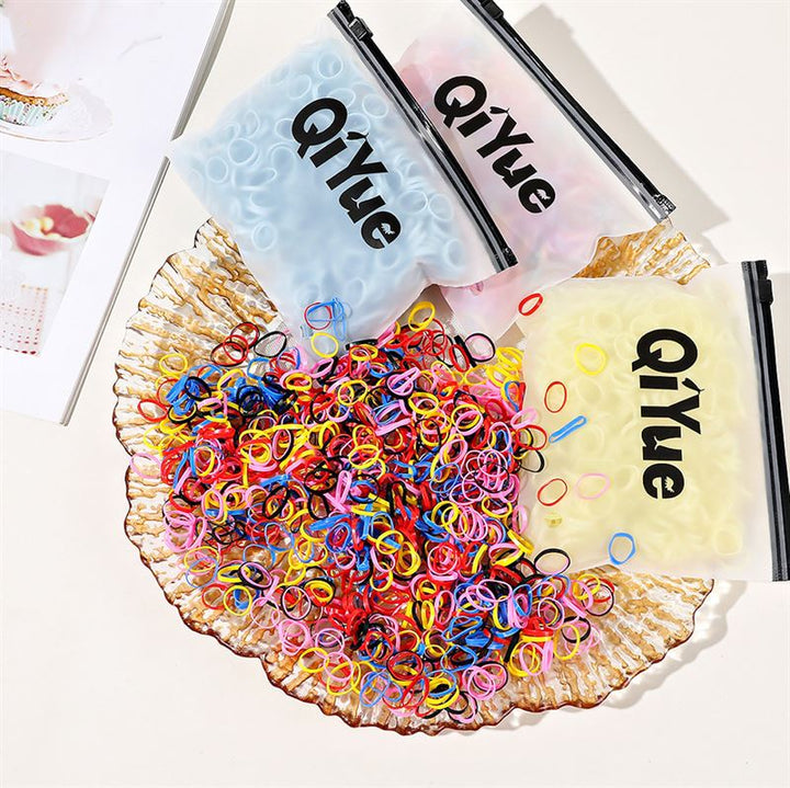 SOHO Liva Snag Free Hair elastics, 500 pcs - Transparent - Hair Accessories | Fashiongirl