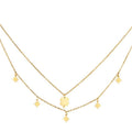 SOHO Maci dubbele ketting - goud - | Fashiongirl