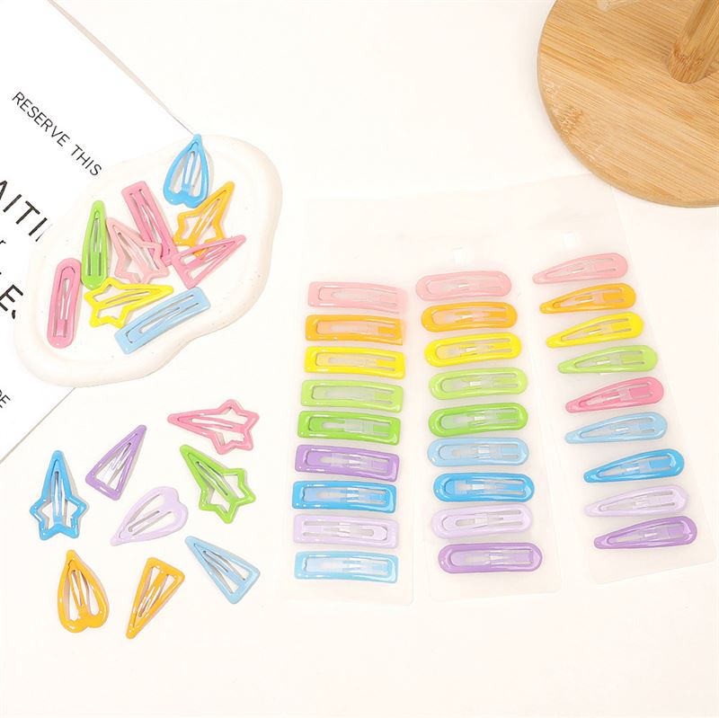 SOHO Maia Hair clips - Heart - 10 pcs - | Fashiongirl