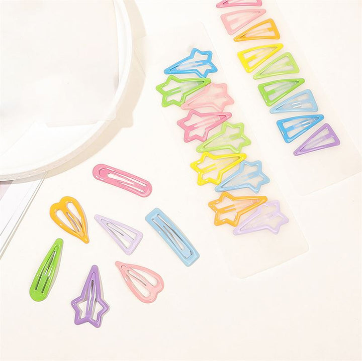 SOHO Maia Hair clips - Heart - 10 pcs - | Fashiongirl
