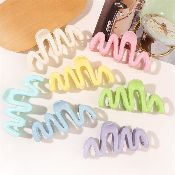 SOHO Malik Hair Claw - Green - Hair Accessories