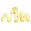 SOHO Malik Hair Claw - Geel - Haaraccessoires