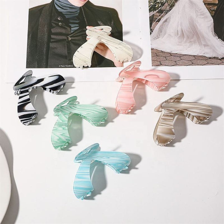 SOHO Malou Hair Claw - Blue - Hair Accessories