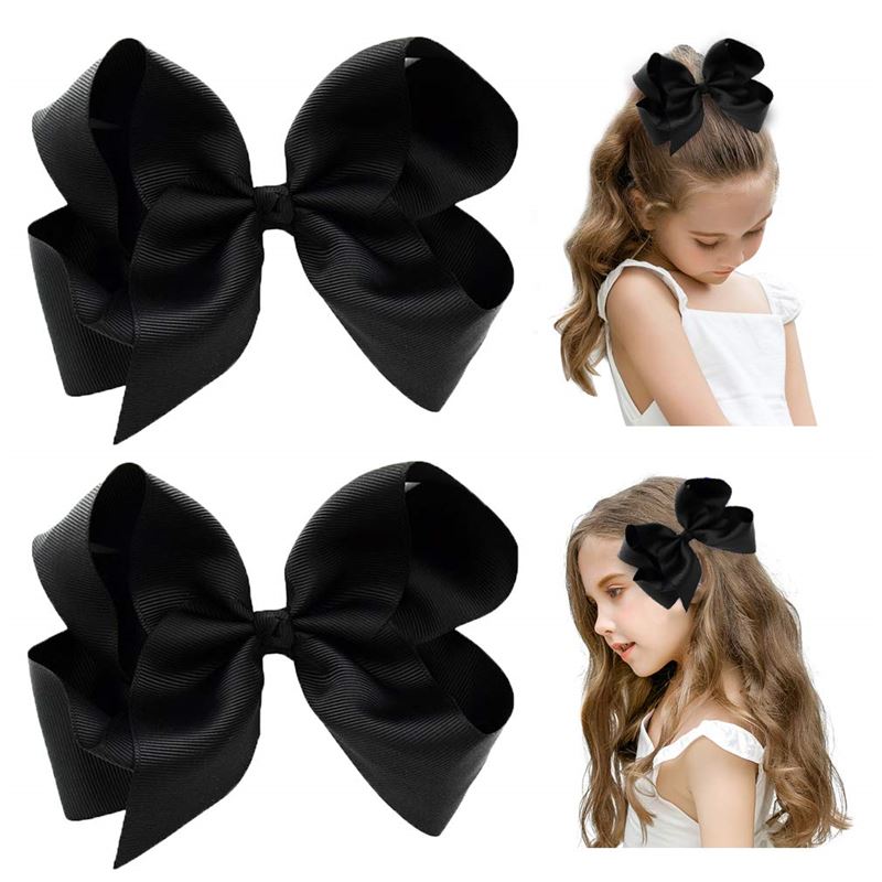SOHO Mega Bow - Black - Hair Accessories | Fashiongirl