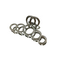 SOHO metalen haarklem - zwart - haaraccessoires