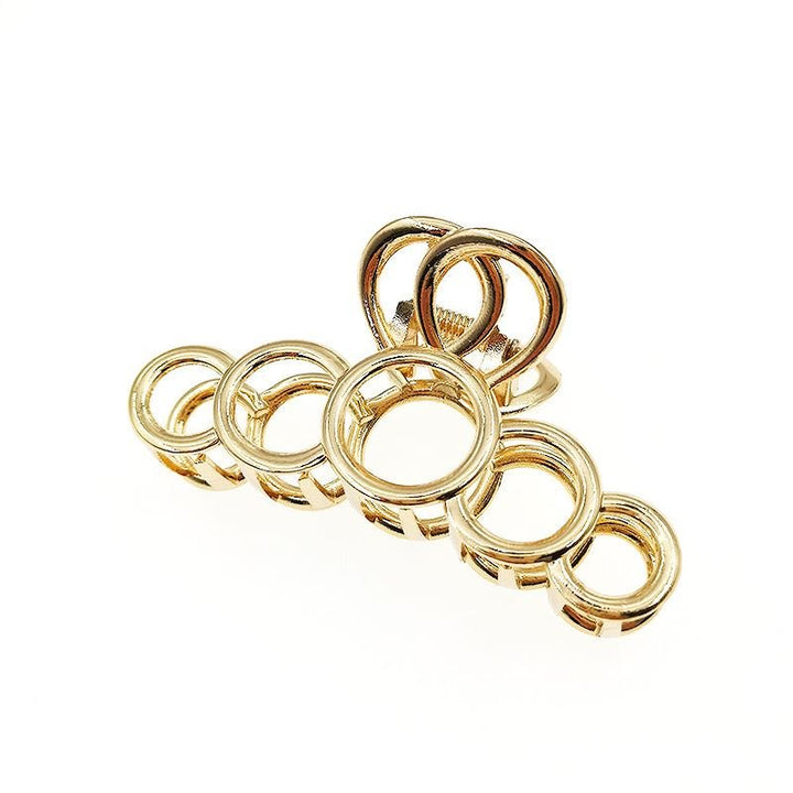 SOHO Metal Hair Claw - Gold - Hair Accessories