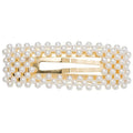 SOHO Mila Haarclip met witte parels, goud - Nr. 6273 - | Fashiongirl