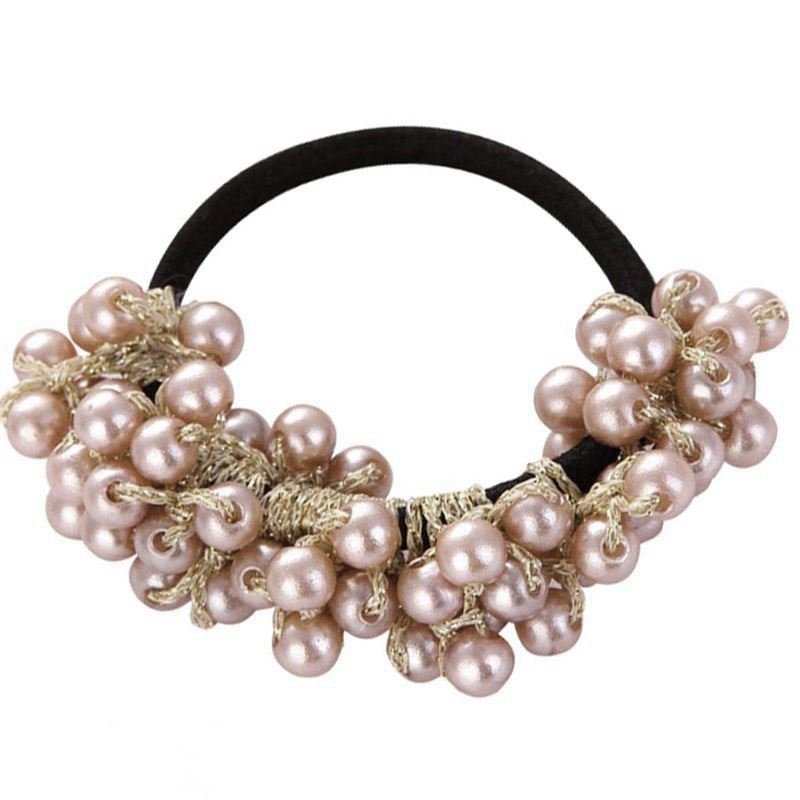 SOHO Mila Hair elastic with pearls - No 6277 - 3 - Hair Accessories | Fashiongirl