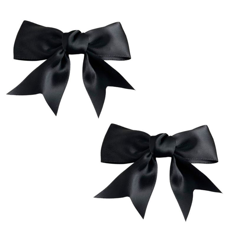SOHO Mio Bow Hair clips - Black - Hair Accessories | Fashiongirl