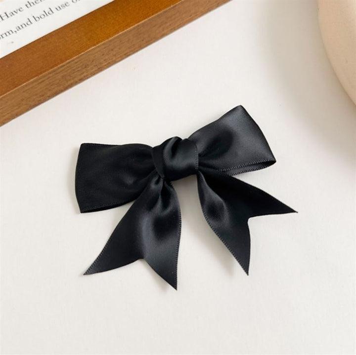 SOHO Mio Bow Hair clips - Black - Hair Accessories | Fashiongirl