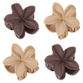 SOHO Moana Mini Hair Claws - Earth - 4 stuks - Haaraccessoires