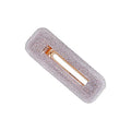 SOHO Mova haarclip - Glitter Silver - | Fashiongirl