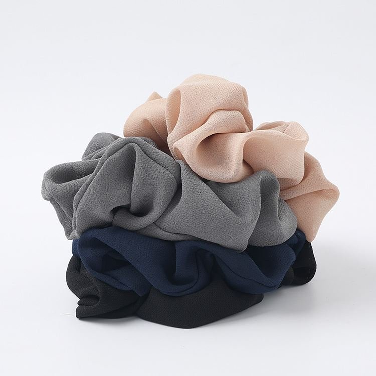 SOHO Nada Scrunchie - Black - Hair Accessories