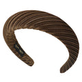 SOHO Natalie-hoofdband - Bruin - Haaraccessoires | Fashiongirl