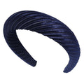 SOHO Natalie-hoofdband - Donkerblauw - Haaraccessoires | Fashiongirl