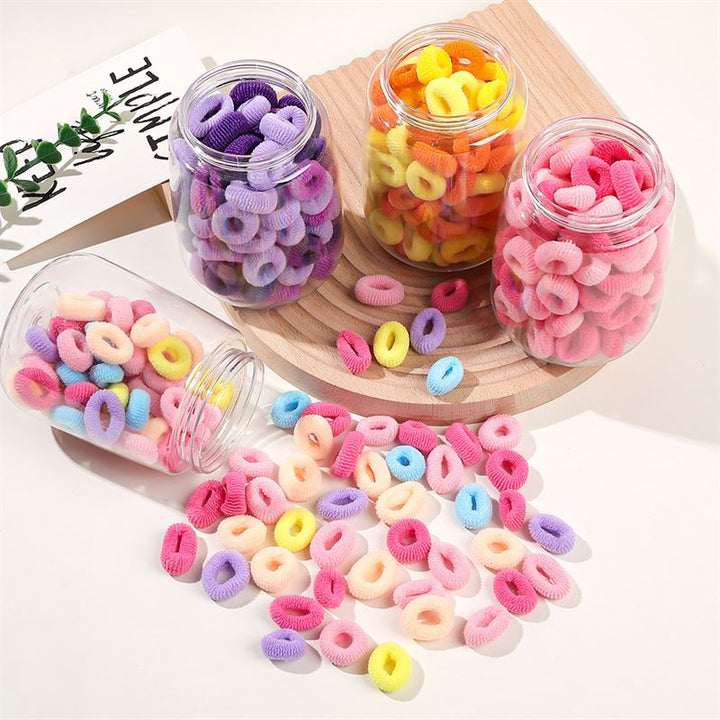 SOHO Nera Hair elastics - 100 pcs - Hair Accessories | Fashiongirl