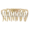 SOHO Olive Metal Hair Claw - Goud - Haaraccessoires
