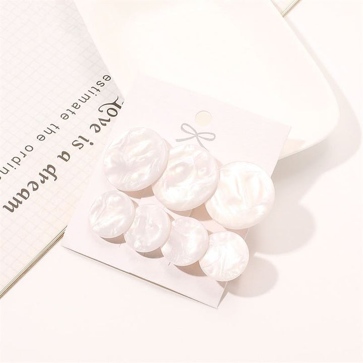 SOHO Opal Haarspeldjes - Wit - | Fashiongirl