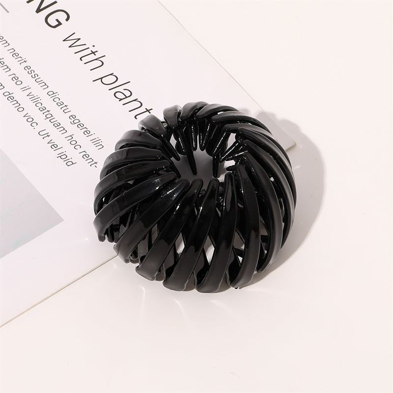 SOHO Pesca Ponytail Spiral - Black - | Fashiongirl