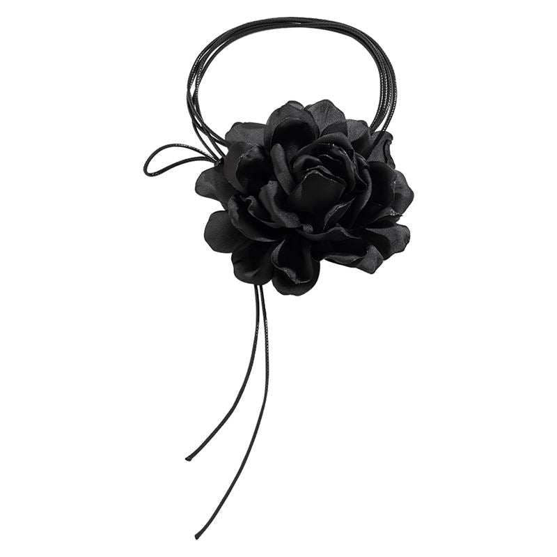 SOHO Pink Choker Necklace - Black - | Fashiongirl