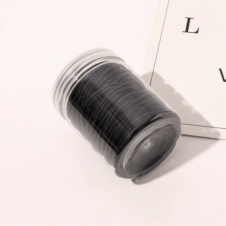 SOHO Remi Hair elastics 50 pcs - Black - Hair Accessories