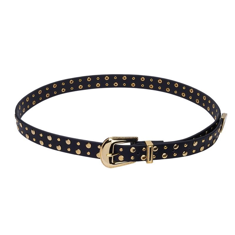 SOHO Rock Belt - Black/Gold - | Fashiongirl