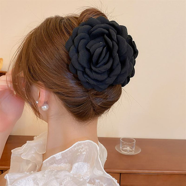 SOHO Rosabel Hair Claw - Black - Hair Accessories