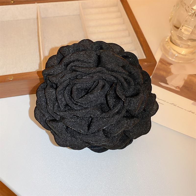 SOHO Rosabel Hair Claw - Black - Hair Accessories