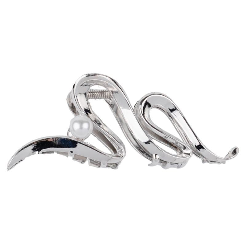 SOHO Sania Hair Claw - Silver - Hair Accessories
