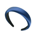 SOHO Satijnen Haarband - Donkerblauw - Haaraccessoires