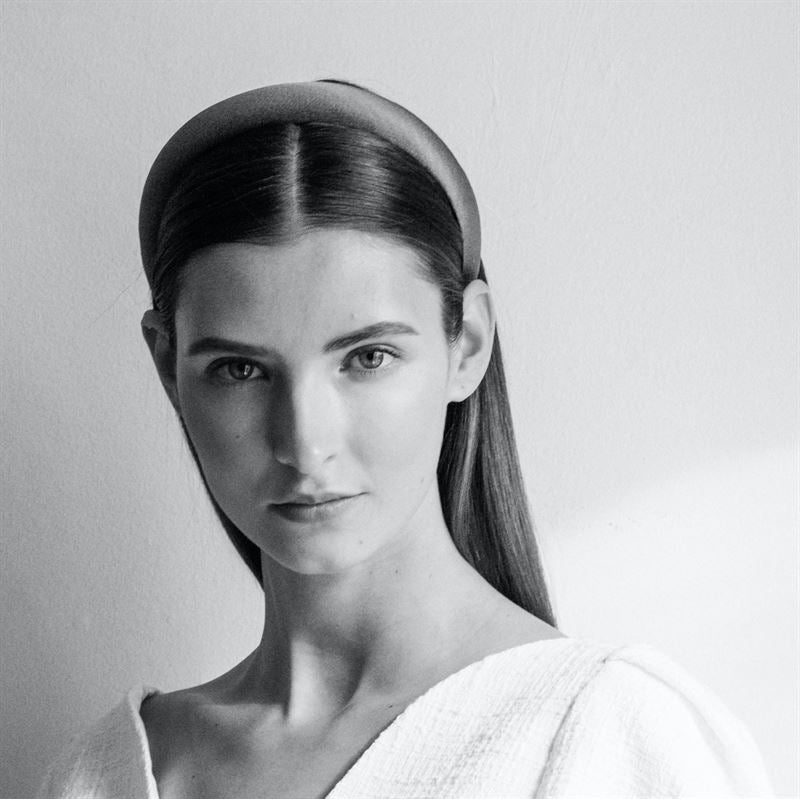 SOHO Satin Headband - Lemon - Hair Accessories