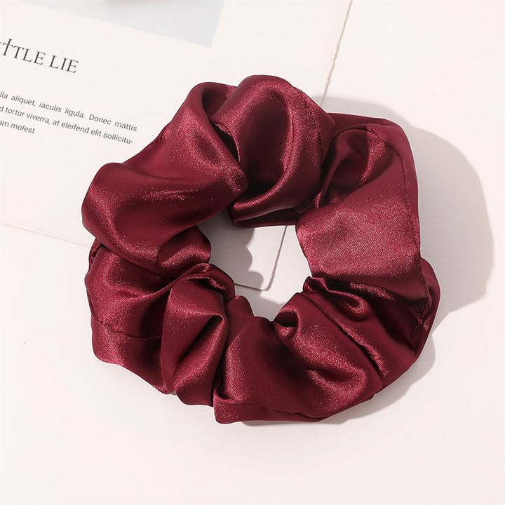 SOHO Satin Scrunchie - Cherry - Hair Accessories