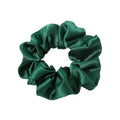 SOHO Satijnen scrunchie - Donkergroen - Haaraccessoires