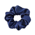 SOHO Satijnen scrunchie - Navy - Haaraccessoires