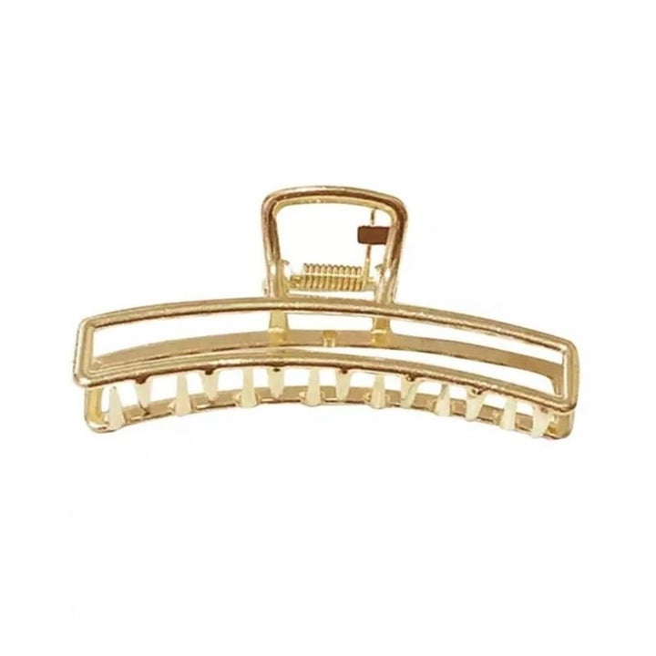 SOHO Selin Metal Hair Claw - Gold - Hair Accessories