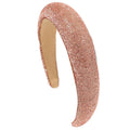 SOHO Simi-hoofdband met strass-steentjes - Roségoud/goud - Haaraccessoires | Fashiongirl