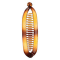 SOHO Slim Banana Hair Clip - Bruin - | Fashiongirl