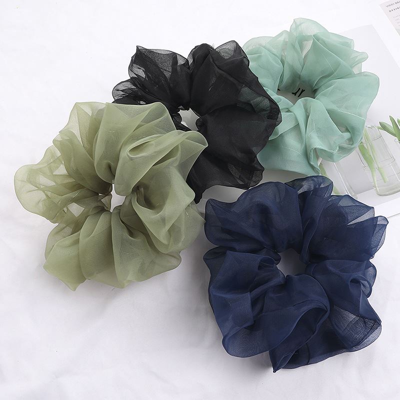 SOHO Sola XL Scrunchie - Denim - Hair Accessories