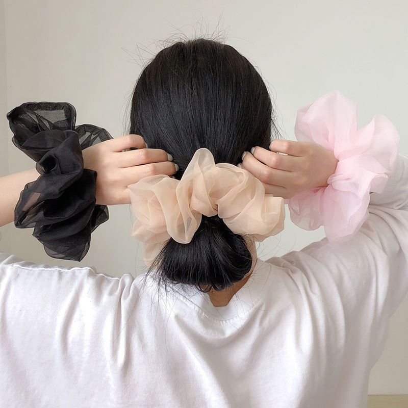 SOHO Sola XL Scrunchie - Latte - Hair Accessories