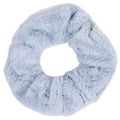 SOHO Teddie Scrunchie - Blauw - Haaraccessoires