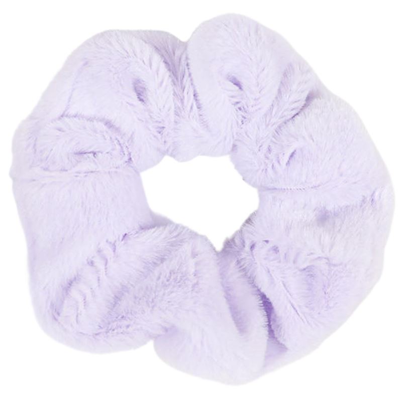 SOHO Teddie Scrunchie - Purple - Hair Accessories
